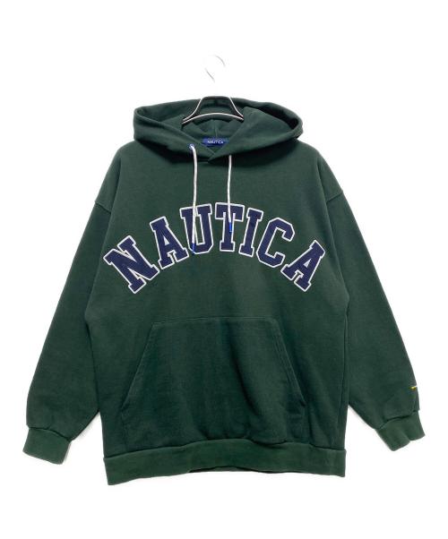 FREAK'S STORE（フリークスストア）FREAK'S STORE (フリークスストア) NAUTICA (ノーティカ) プルオーバーパーカー グリーン サイズ:Mの古着・服飾アイテム