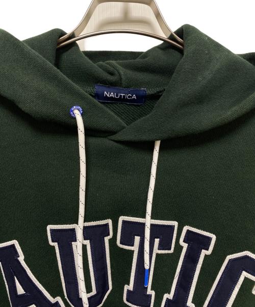 FREAK'S STORE（フリークスストア）FREAK'S STORE (フリークスストア) NAUTICA (ノーティカ) プルオーバーパーカー グリーン サイズ:Mの古着・服飾アイテム