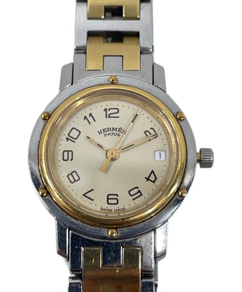 HERMES（エルメス）HERMES (エルメス) 腕時計 ベージュの古着・服飾アイテム