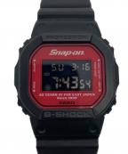 CASIO×SNAP-ONカシオ×スナップオン）の古着「CASIO　G-SHOCK　腕時計」｜レッド