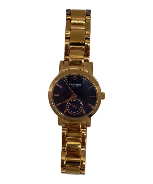 Kate Spade（ケイトスペード）Kate Spade (ケイトスペード) 腕時計 ネイビーの古着・服飾アイテム