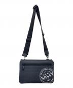 BALLYバリー）の古着「クロスボディーバック」｜ブラック