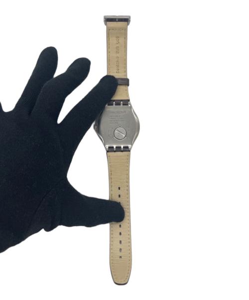 SWATCH（スウォッチ）SWATCH (スウォッチ) 腕時計 ブラウンの古着・服飾アイテム