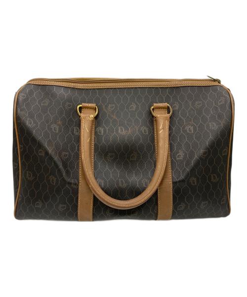 Christian Dior（クリスチャン ディオール）Christian Dior (クリスチャン ディオール) ミニボストンバッグ ブラウンの古着・服飾アイテム