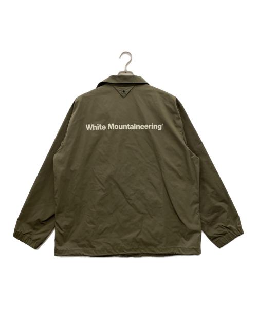 WHITE MOUNTAINEERING（ホワイトマウンテ二アニング）WHITE MOUNTAINEERING (ホワイトマウンテ二アニング) ウィンドストッパー コーチジャケット オリーブ サイズ:3の古着・服飾アイテム