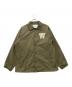 WHITE MOUNTAINEERING（ホワイトマウンテ二アニング）の古着「ウィンドストッパー コーチジャケット」｜オリーブ
