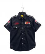 Ferrariフェラーリ）の古着「半袖シャツ」｜ブラック