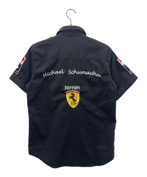 Ferrari（フェラーリ）Ferrari (フェラーリ) 半袖シャツ ブラック サイズ:39の古着・服飾アイテム