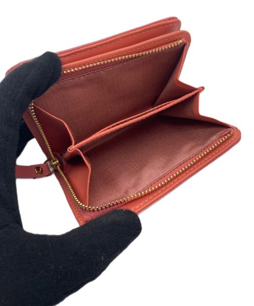 LANVIN en Bleu（ランバンオンブルー）LANVIN en Bleu (ランバンオンブルー) 2つ折り財布 ピンクの古着・服飾アイテム