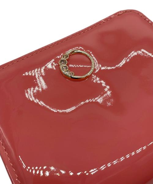 LANVIN en Bleu（ランバンオンブルー）LANVIN en Bleu (ランバンオンブルー) 2つ折り財布 ピンクの古着・服飾アイテム