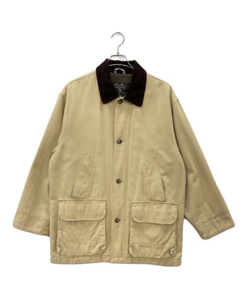 Eddie Bauer（エディーバウアー）Eddie Bauer (エディーバウアー) ハンティングジャケット ベージュ サイズ:Sの古着・服飾アイテム