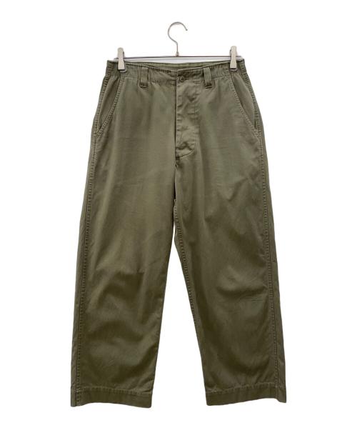 LE（エルイー）LE (エルイー) ベイカーパンツ オリーブ サイズ:Sの古着・服飾アイテム
