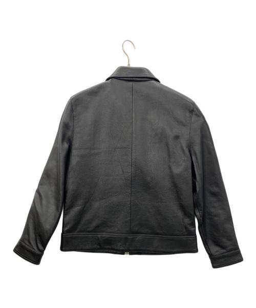 Liugoo Leathers（リューグーレザーズ）Liugoo Leathers (リューグーレザーズ) シングルレザージャケット ブラック サイズ:SIZE LLの古着・服飾アイテム