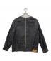 chairmade (チェアメイド) ノーカラーデニムジャケット ブラック サイズ:SIZE 0/3：12000円