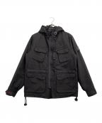 BRIEFING×nano・universeブリーフィング×ナノ・ユニバース）の古着「別注ミリタリーコート」｜ブラック