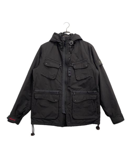 BRIEFING（ブリーフィング）BRIEFING (ブリーフィング) nano・universe (ナノ・ユニバース) 別注ミリタリーコート ブラック サイズ:Lの古着・服飾アイテム