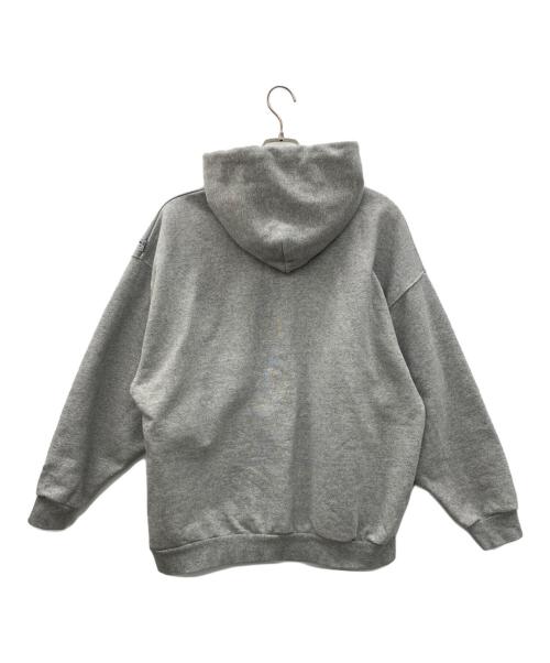 NAUTICA（ノーティカ）NAUTICA (ノーティカ) FREAK'S STORE (フリークスストア) プルオーバーパーカー グレー×ネイビー サイズ:Lの古着・服飾アイテム