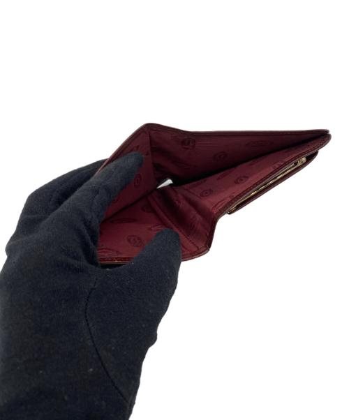 Cartier（カルティエ）Cartier (カルティエ) 2つ折り財布 エンジの古着・服飾アイテム