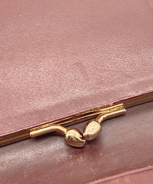Cartier（カルティエ）Cartier (カルティエ) 2つ折り財布 エンジの古着・服飾アイテム