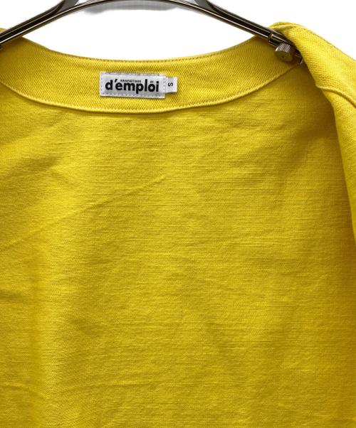 demploi（デンプロイ）demploi (デンプロイ) カバーオール イエロー サイズ:Lの古着・服飾アイテム