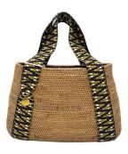 STELARステラ）の古着「Poso Small Shopper Bag」｜ナチュラル×ブラック