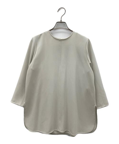 SOEJU（ソージュ）SOEJU (ソージュ) Aラインチュニックブラウス グレー サイズ:Sの古着・服飾アイテム