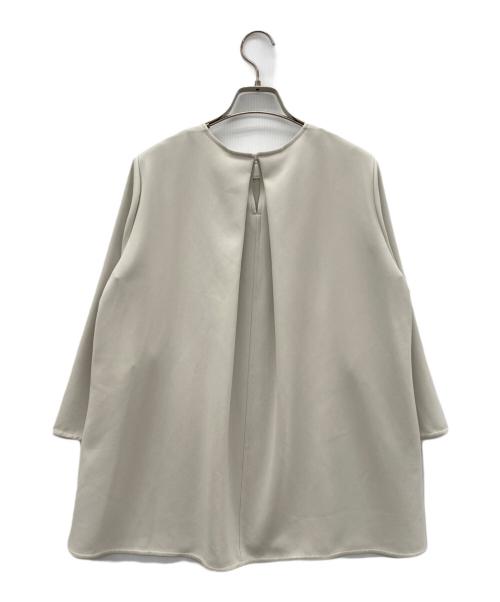 SOEJU（ソージュ）SOEJU (ソージュ) Aラインチュニックブラウス グレー サイズ:Sの古着・服飾アイテム