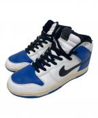 NIKEナイキ）の古着「Nike Dunk High By You」｜ホワイト×ブルー
