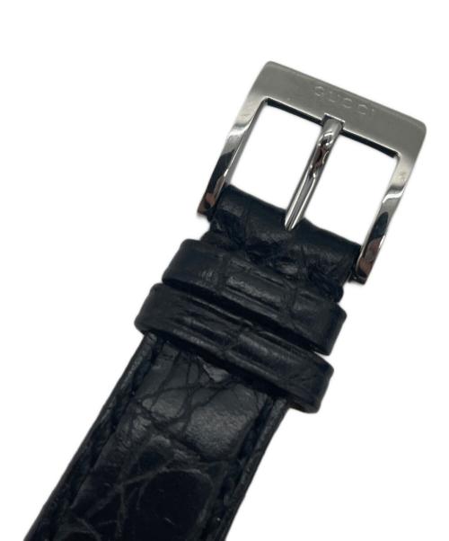 GUCCI（グッチ）GUCCI (グッチ) 腕時計 ブラックの古着・服飾アイテム