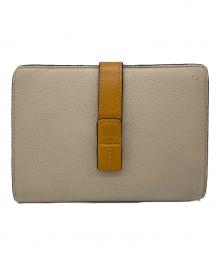LOEWE（ロエベ）の古着「バーティカルウォレット」｜ベージュ