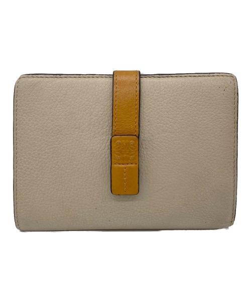 LOEWE（ロエベ）LOEWE (ロエベ) バーティカルウォレット ベージュの古着・服飾アイテム