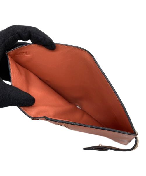 LOEWE（ロエベ）LOEWE (ロエベ) バーティカルウォレット ベージュの古着・服飾アイテム