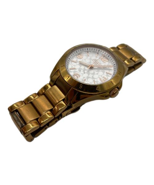 COACH（コーチ）COACH (コーチ) 腕時計 ベージュの古着・服飾アイテム