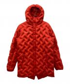 NIKE×UNDERCOVERナイキ×アンダーカバー）の古着「3レイヤーフィッシュテールパーカ」｜レッド