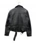 ZARA (ザラ) ダブルライダースジャケット ブラック サイズ:L：9000円