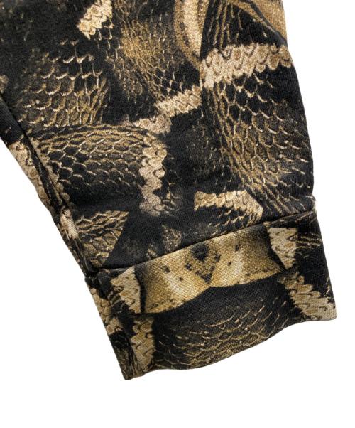 MARCELO BURLON（マルセロバーロン）MARCELO BURLON (マルセロバーロン) スウェット ブラック×ブラウン サイズ:XLの古着・服飾アイテム