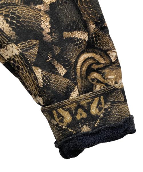 MARCELO BURLON（マルセロバーロン）MARCELO BURLON (マルセロバーロン) スウェット ブラック×ブラウン サイズ:XLの古着・服飾アイテム