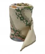 GUCCIグッチ）の古着「シルクスカーフ」｜ベージュ