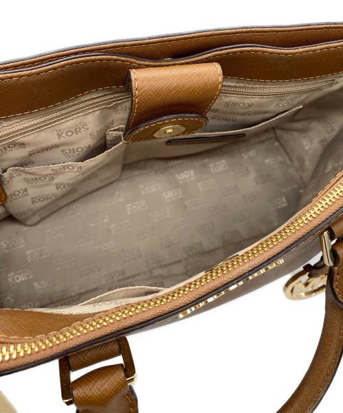 MICHAEL KORS（マイケル・コース）MICHAEL KORS (マイケルコース) バッグ ブラウンの古着・服飾アイテム