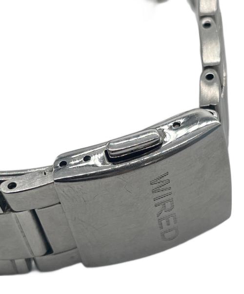 WIRED（ワイアード）WIRED (ワイアード) 腕時計 ブルー×ブラックの古着・服飾アイテム