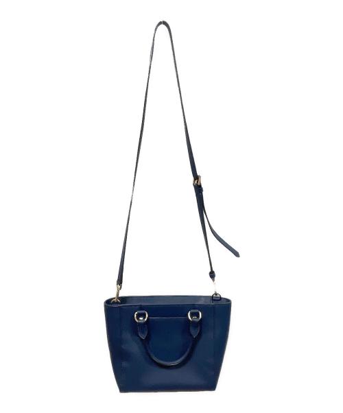 MICHAEL KORS（マイケル・コース）MICHAEL KORS (マイケルコース) 2WAYバッグ ネイビーの古着・服飾アイテム