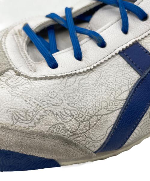 Onitsuka Tiger（オニツカタイガー）Onitsuka Tiger (オニツカタイガー) STREET FIGHTER (ストリートファーターズ) MEXICO 66 SD ホワイト×ネイビー サイズ:26の古着・服飾アイテム