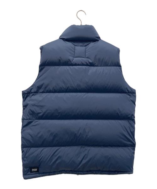 TAION（タイオン）TAION (タイオン) NOLLEY'S (ノーリース) ダウンベスト ネイビー サイズ:SIZE L 未使用品の古着・服飾アイテム