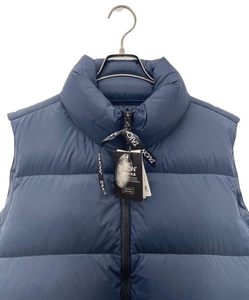 TAION（タイオン）TAION (タイオン) NOLLEY'S (ノーリース) ダウンベスト ネイビー サイズ:SIZE L 未使用品の古着・服飾アイテム