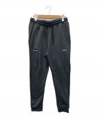 F.C.R.B.エフシーレアルブリストル）の古着「POLARTEC FLEECE POWER STRETCH TRAINING RIBBED PANTS」｜グレー