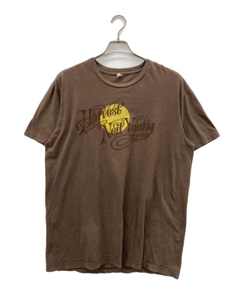 neil young（ニール・ヤング）neil young (ニール・ヤング) バンドTシャツ ブラウン サイズ:XLの古着・服飾アイテム