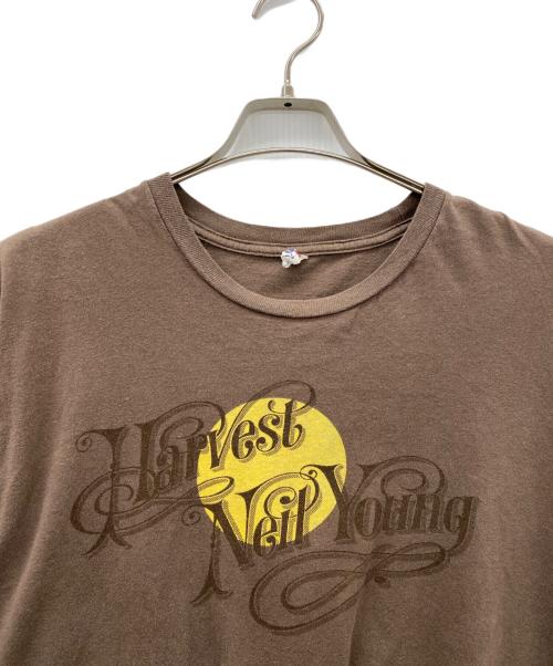 neil young（ニール・ヤング）neil young (ニール・ヤング) バンドTシャツ ブラウン サイズ:XLの古着・服飾アイテム