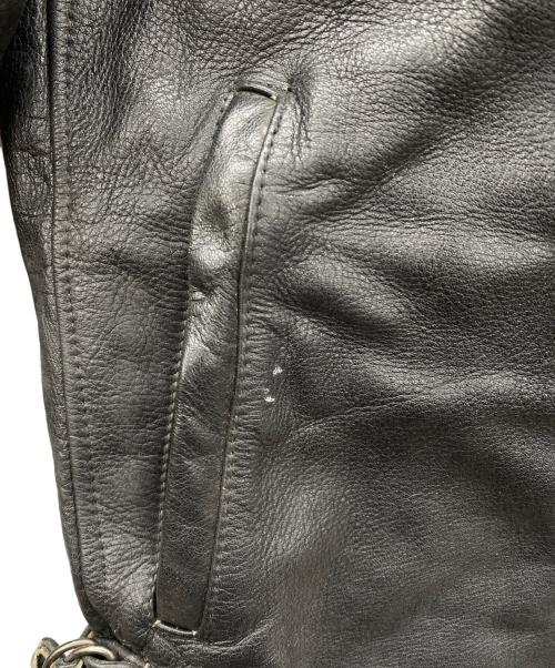 SAKAKIHARA（サカキハラ）SAKAKIHARA (サカキハラ) ライダースジャケット ブラック サイズ:Lの古着・服飾アイテム