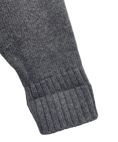 STONE ISLAND（ストーンアイランド）STONE ISLAND (ストーンアイランド) スタンドカラーカーディガン グレー サイズ:SIZE Freeの古着・服飾アイテム