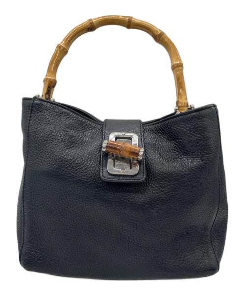 DES PRES（デ プレ）DES PRES (デ プレ) バンブーバッグ ブラックの古着・服飾アイテム